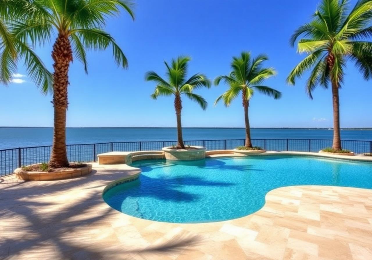 Pool Deck Pavers in Cape Coral Florida